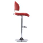 Tabouret de bar Rouge bordeaux Similicuir – Image 2