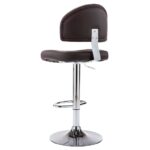 Tabouret de bar Marron Similicuir – Image 2
