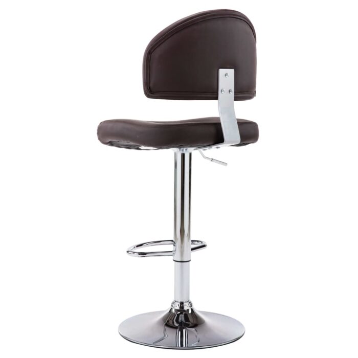 Tabouret de bar Marron Similicuir – Image 2