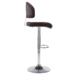 Tabouret de bar Marron Similicuir – Image 3
