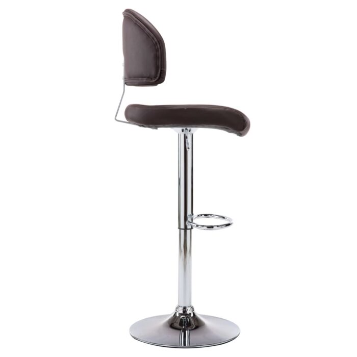 Tabouret de bar Marron Similicuir – Image 3