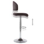 Tabouret de bar Marron Similicuir – Image 4