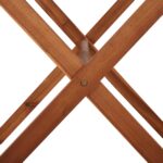 Table de jardin 110x67x74 cm Bois d'acacia massif – Image 3