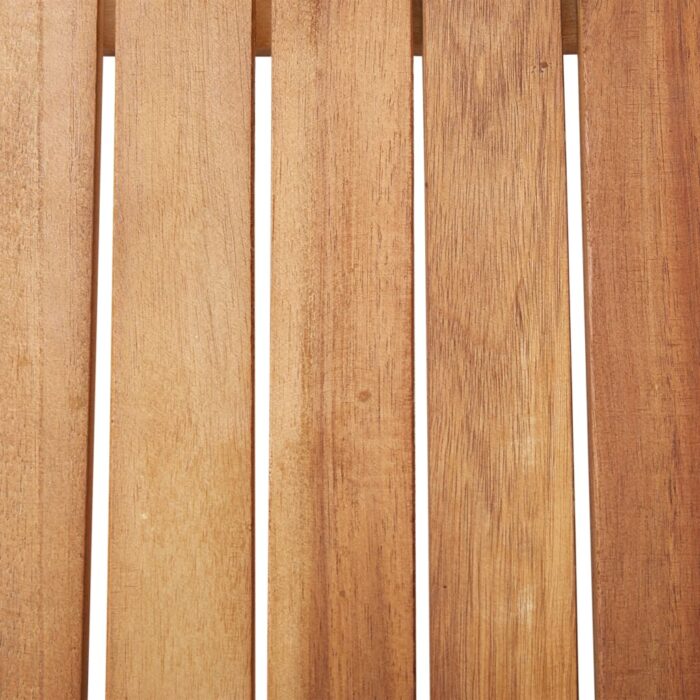 Table de jardin 110x67x74 cm Bois d'acacia massif – Image 4