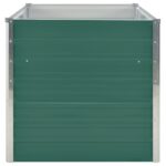 Jardinière 160 x 80 x 77 cm Acier galvanisé Vert – Image 3