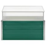 Serre Vert 100x100x77 cm Acier galvanisé – Image 3