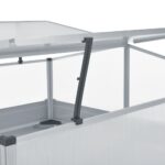 Serre Vert 100x100x77 cm Acier galvanisé – Image 4