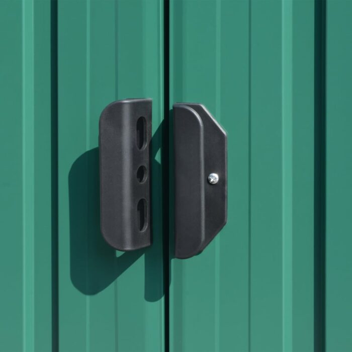 Abri de jardin Vert 257x990x181 cm Acier galvanisé – Image 3