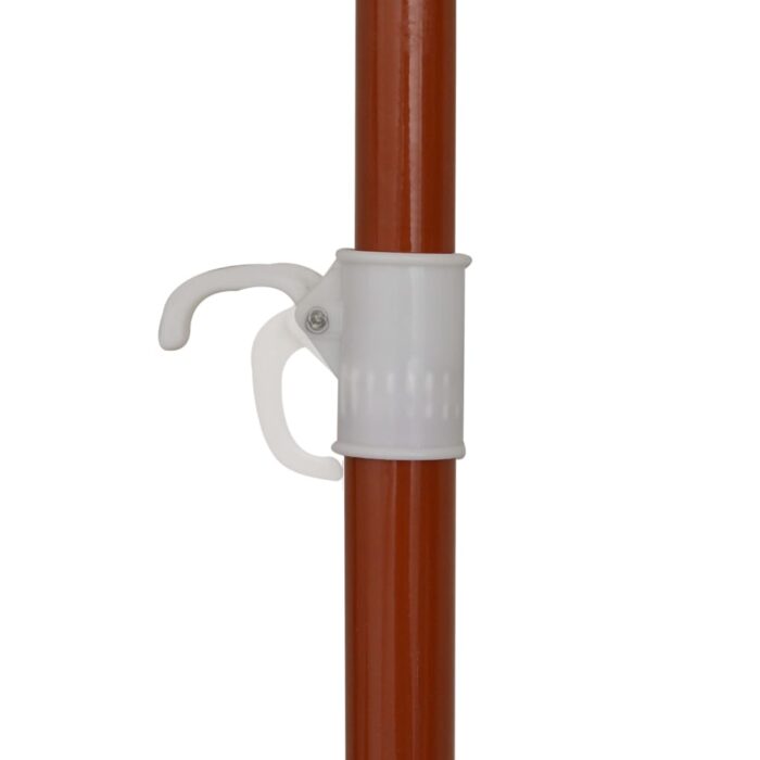 Parasol de jardin avec mât en acier 240 cm anthracite – Image 3