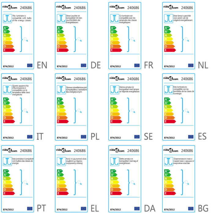 Lustres suspendus à cristaux 2 pcs Blanc élégant – Image 5