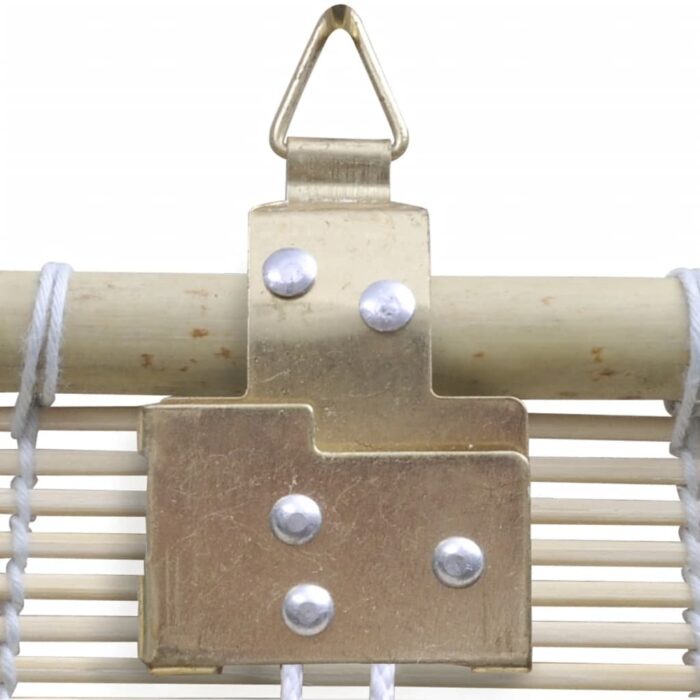 Stores à rouleau Bambou naturel 2 pcs 120x160 cm – Image 4