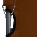 Chaises pliables de plage lot de 2 Tissu Marron – Image 5