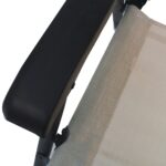 Chaises de jardin pliables lot de 2 Textilène Taupe – Image 7