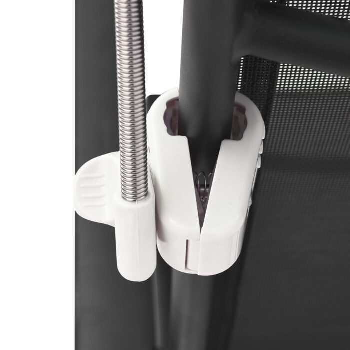 Parasols de chaise de camping 2 pcs Vert 105 cm – Image 3