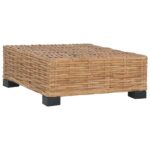 Repose-pied avec coussin Rotin naturel – Image 3