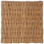 Table basse 47x47x28 cm rotin naturel – Image 4