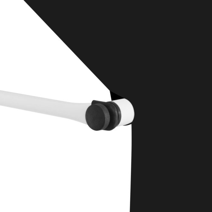 Auvent manuel rétractable 100 cm anthracite – Image 3