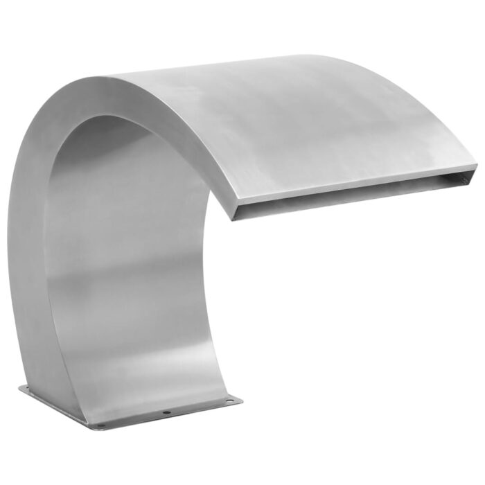 Fontaine de piscine avec LED Acier inoxydable 30x60x45 cm – Image 3