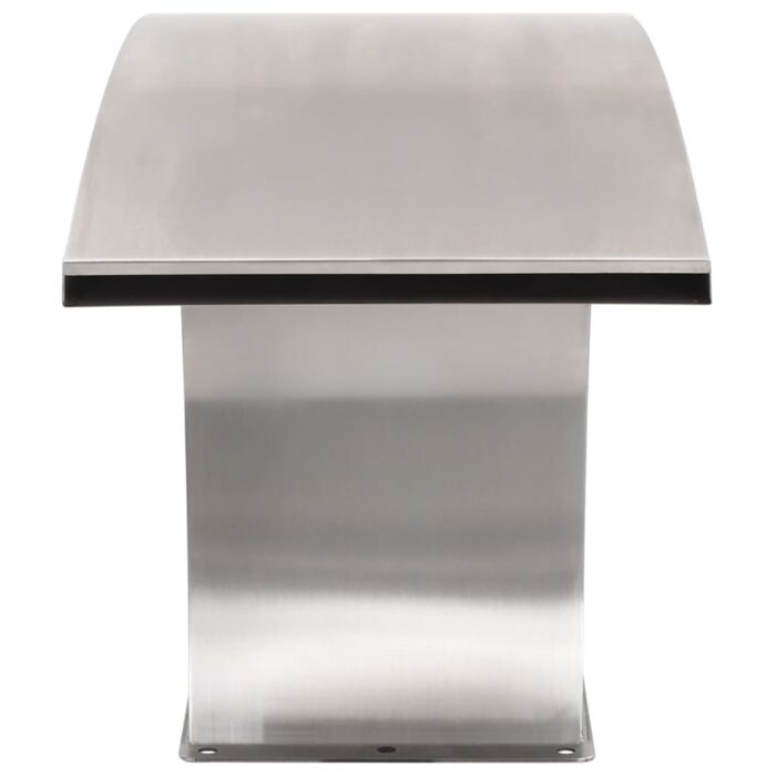 Fontaine de piscine avec LED Acier inoxydable 30x60x45 cm – Image 5