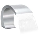 Fontaine de piscine avec LED Acier inoxydable 30x60x45 cm – Image 6