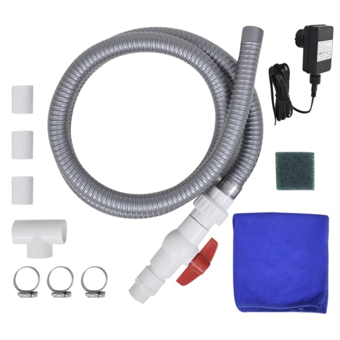 Fontaine de piscine avec LED Acier inoxydable 30x60x45 cm – Image 8