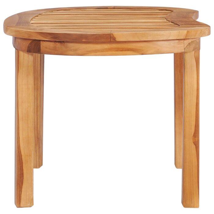 Table basse 90x50x45 cm Bois de teck solide – Image 2