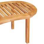 Table basse 90x50x45 cm Bois de teck solide – Image 4