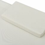 Chaise longue d'extérieur Tissu Crème – Image 4