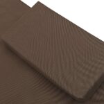 Lit de jardin Marron 200x90 cm Acier – Image 4