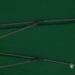 Parasol d'extérieur avec mât en aluminium 270 cm Vert – Image 2