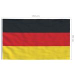 Drapeau Allemagne 90x150 cm – Image 3