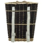 Sac à dos bois de chauffage sangles de transport 50x44x58 cm – Image 6