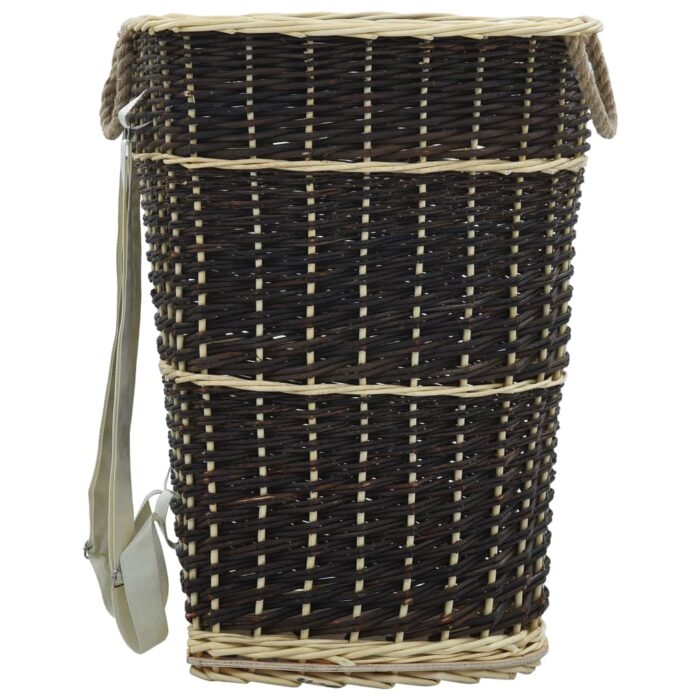 Sac à dos bois de chauffage sangles de transport 57x51x69 cm – Image 5