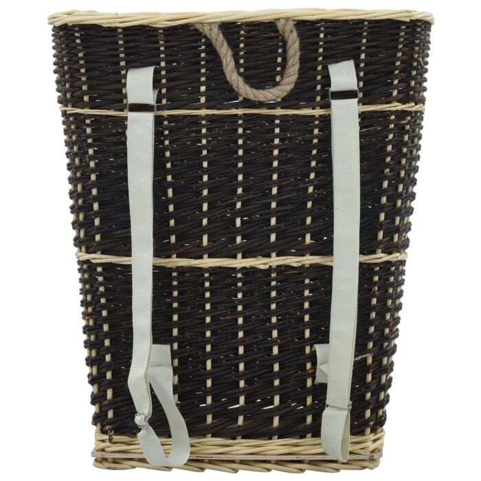 Sac à dos bois de chauffage sangles de transport 57x51x69 cm – Image 6