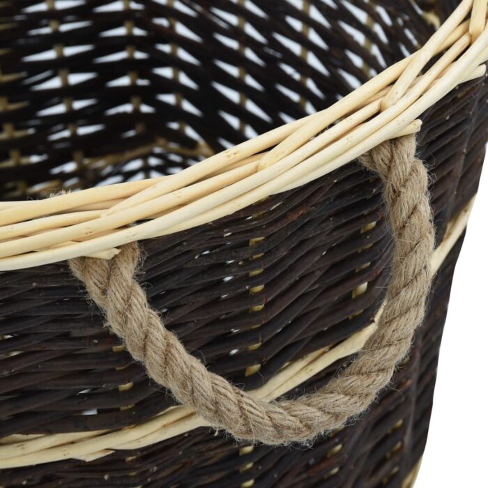 Sac à dos bois de chauffage sangles de transport 57x51x69 cm – Image 8