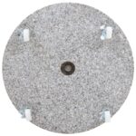 Socle de parasol Granite 30 kg Rond Gris – Image 2