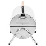 Barbecue au charbon portable Acier inoxydable Grilles doubles – Image 5