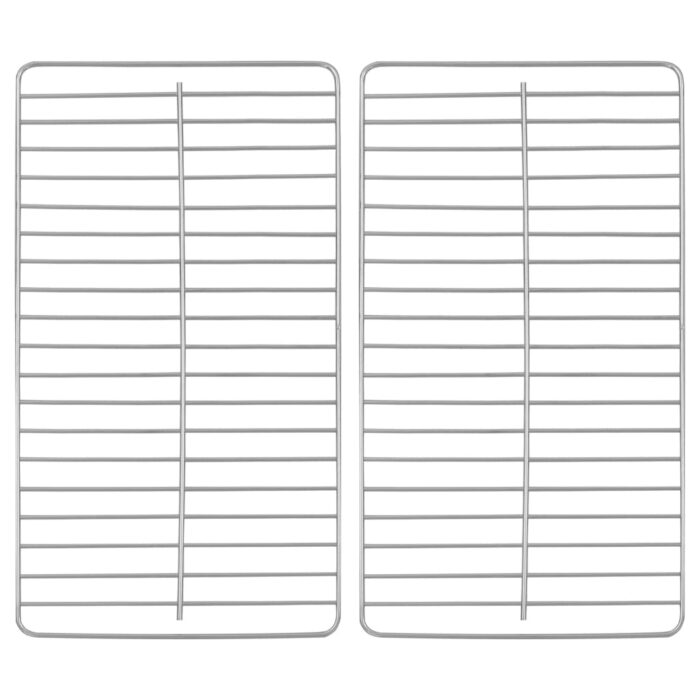 Barbecue au charbon portable Acier inoxydable Grilles doubles – Image 9