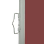 Auvent latéral rétractable de patio 100x500 cm Marron – Image 2