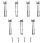 Auvent latéral rétractable de patio 120x500 cm Crème – Image 5