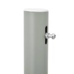 Auvent latéral rétractable de patio 140x500 cm Gris – Image 3