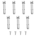 Auvent latéral rétractable de patio 140x500 cm Gris – Image 5