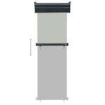 Auvent latéral de balcon 65x250 cm Gris – Image 4