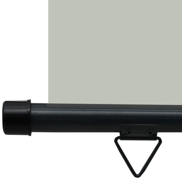 Auvent latéral de balcon 65x250 cm Gris – Image 7