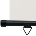Auvent latéral de balcon 85x250 cm Crème – Image 7