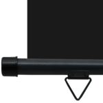 Auvent latéral de balcon 105x250 cm noir – Image 8