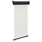 Auvent latéral de balcon 105x250 cm Crème