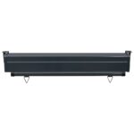 Auvent latéral de balcon 105x250 cm Crème – Image 5