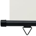 Auvent latéral de balcon 105x250 cm Crème – Image 7
