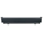 Auvent latéral de balcon 125x250 cm Marron – Image 5